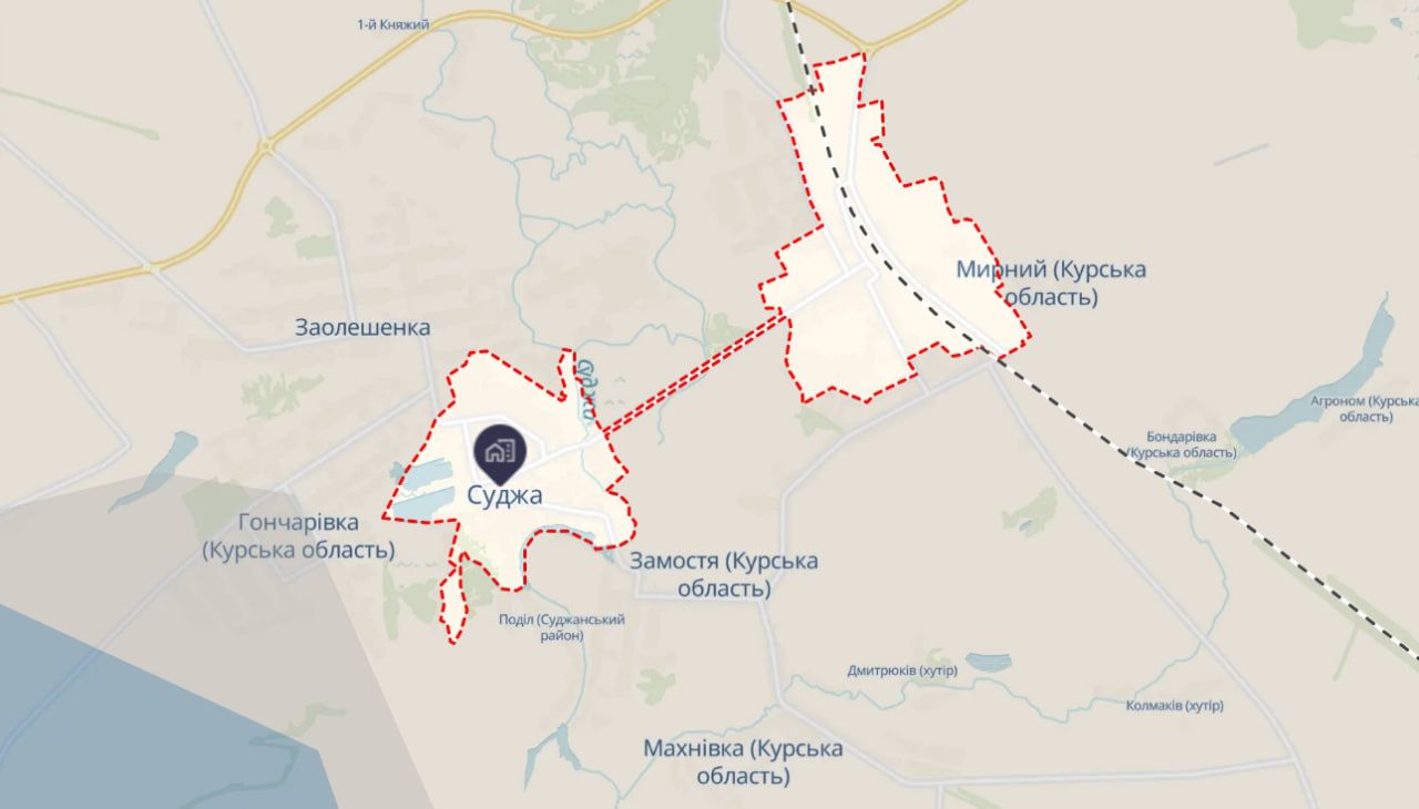 ВСУ больше не контролируют Сужу ВСУ больше не контролируют Сужу