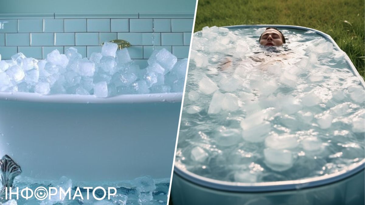 Не погружайтесь в ледяную воду с лицом! Не погружайтесь в ледяную воду с лицом!