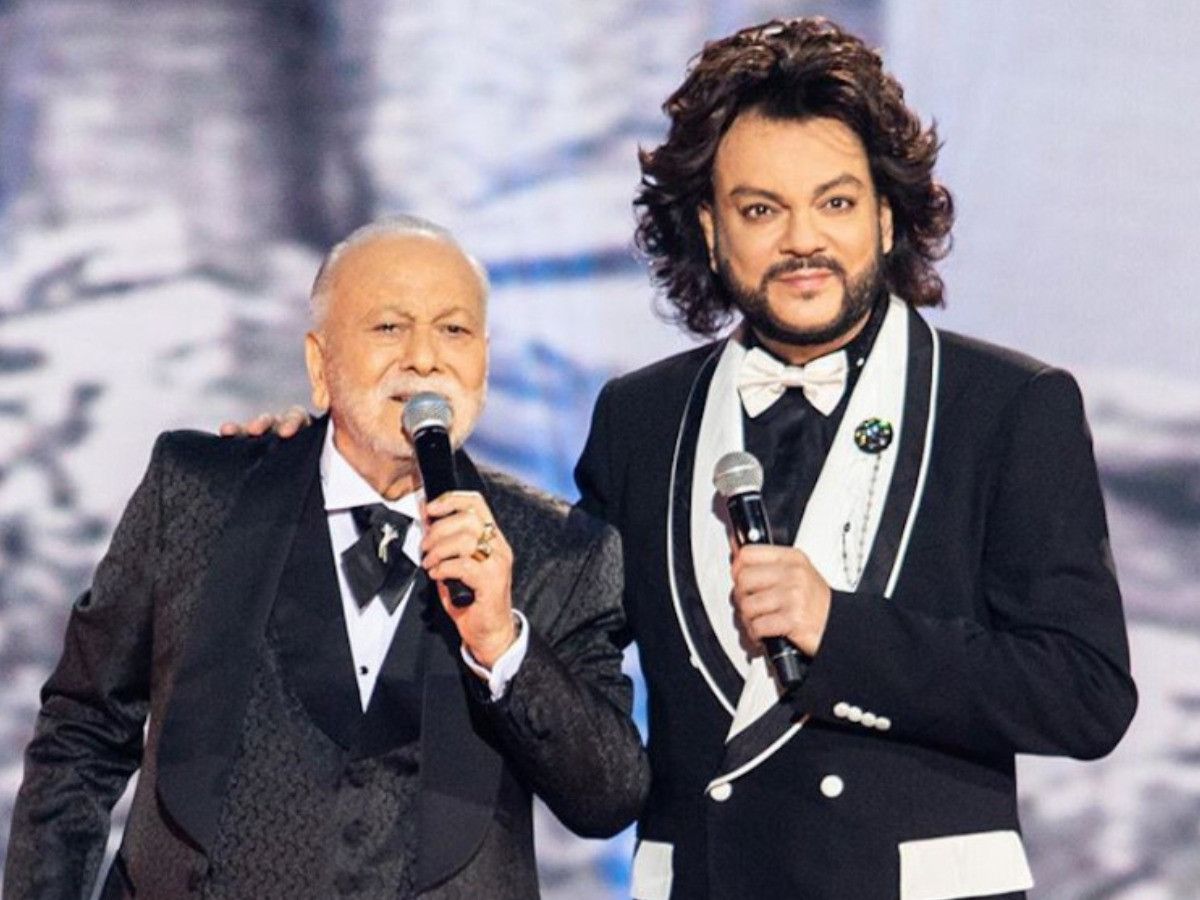 Бедрос Киркоров (слева) и путинист Филипп Киркоров Бедрос Киркоров (слева) и путинист Филипп Киркоров