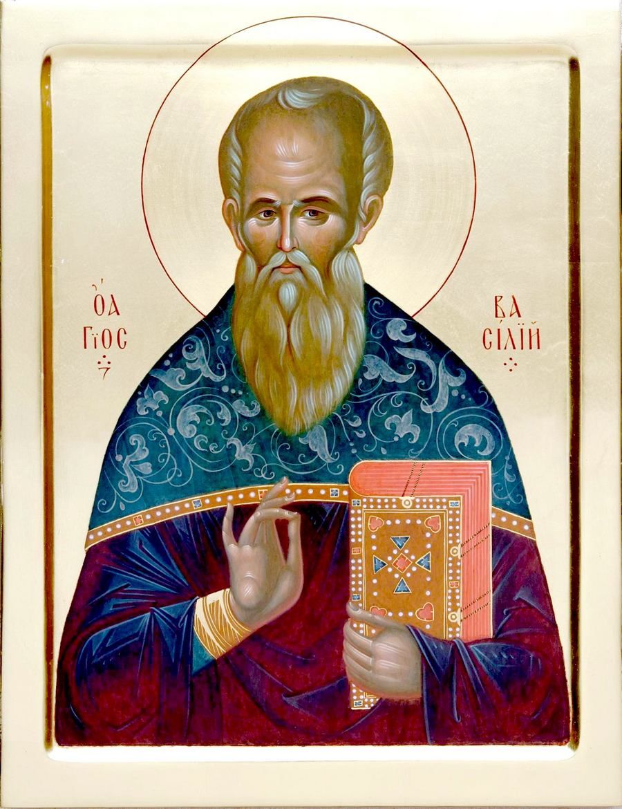 Священномученик Василий был пресвитером в Анкире Галатийской. Священномученик Василий был пресвитером в Анкире Галатийской.