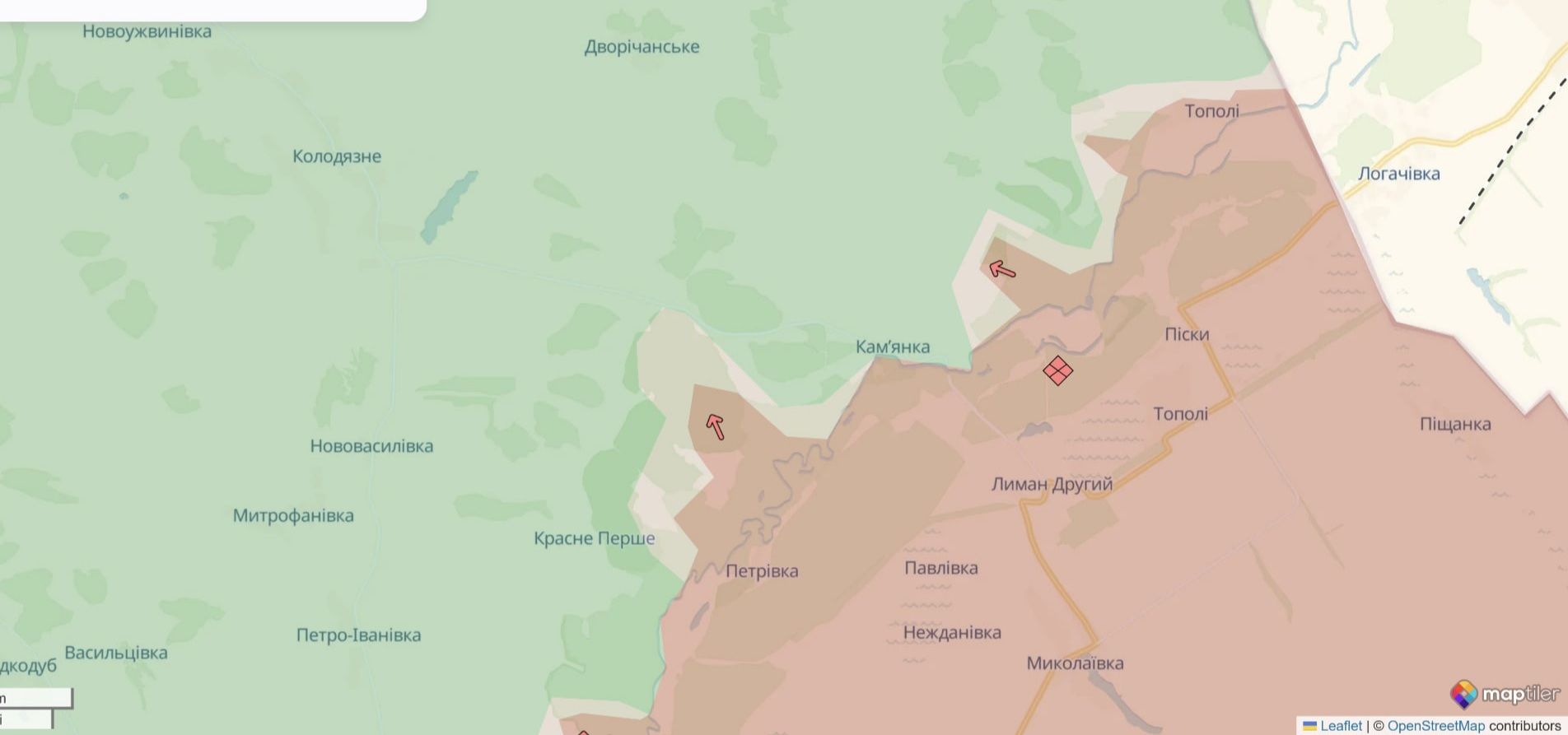 Россияне продвинулись возле Каменки и близ Тополя Россияне продвинулись возле Каменки и близ Тополя