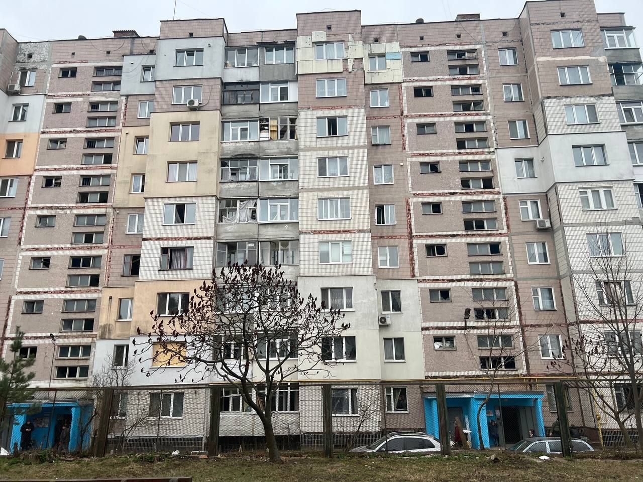 Постраждалі багатоповерхівки у Сумах. Фото: smr.gov.ua Постраждалі багатоповерхівки у Сумах. Фото: smr.gov.ua