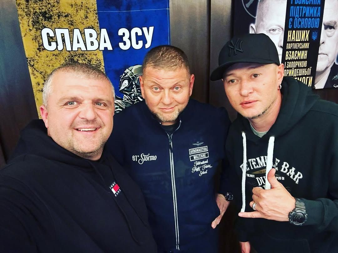 Хливнюк та Залужний зустрічалися і до концерту в Лондоні Хливнюк та Залужний зустрічалися і до концерту в Лондоні