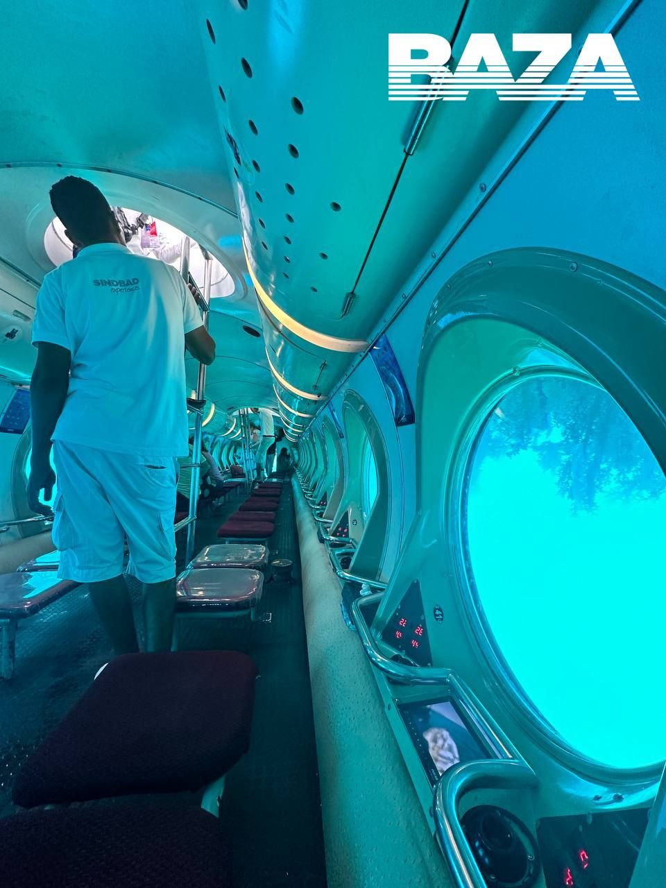 Батискаф внутри