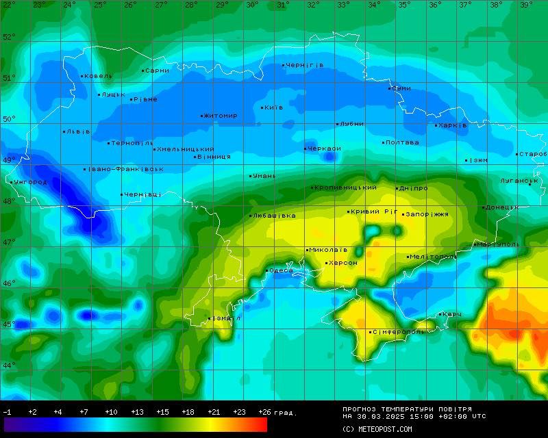 В БУДУЩИЕ ВЫХОДНЫЕ В СТОЛИЦЕ РЕЗКО ПОХОЛОДАЕТ. СИНОПТИЧЕСКАЯ КАРТА: Facebook.com/tala.didenko