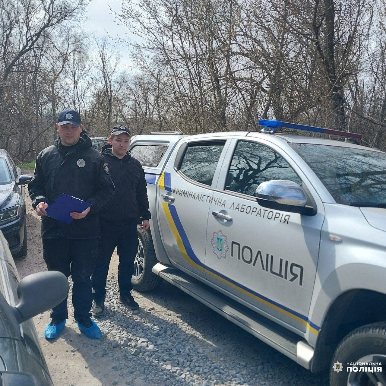 Поліція на місці інциденту Поліція на місці інциденту