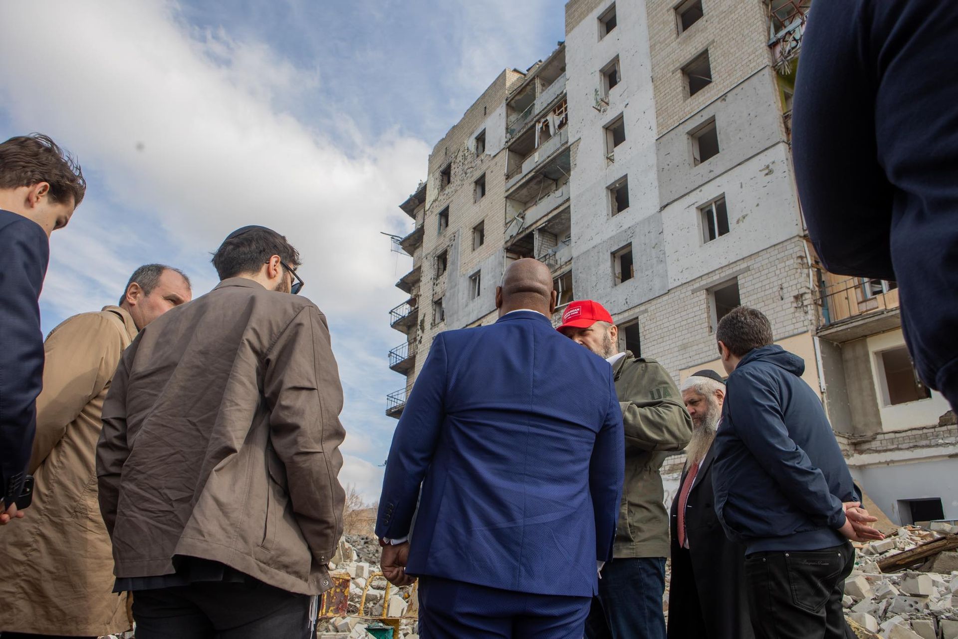 Бернс на деоккупированной Киевщине