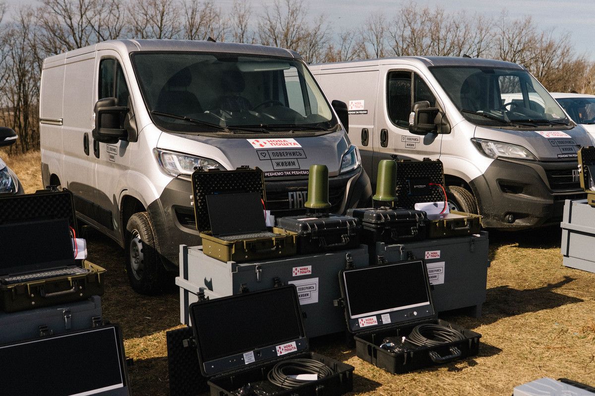 Фонд «Повернись живим» і Нова пошта передали військовим Повітряних сил партію техніки на 15 мільйонів гривень 1