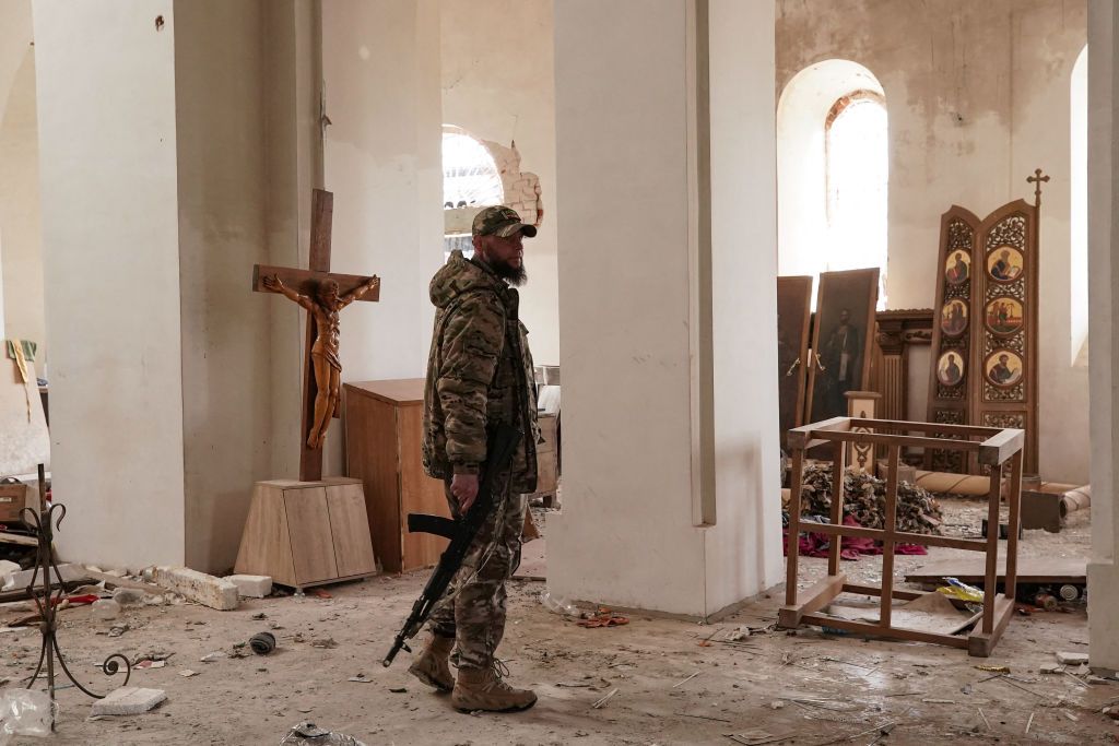 Ахмад в церкви Ахмад в церкви