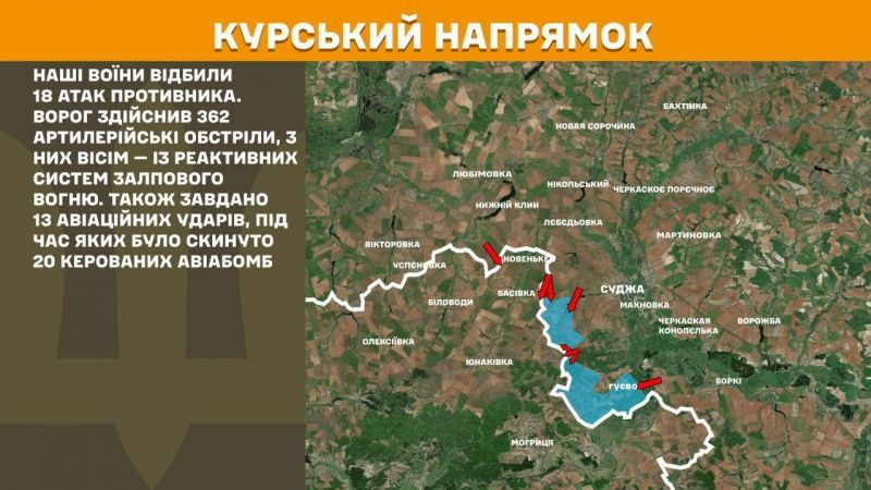 Ситуація на фронті: Генштаб повідомив про 145 боєзіткнень і масштабне ураження сил РФ 8