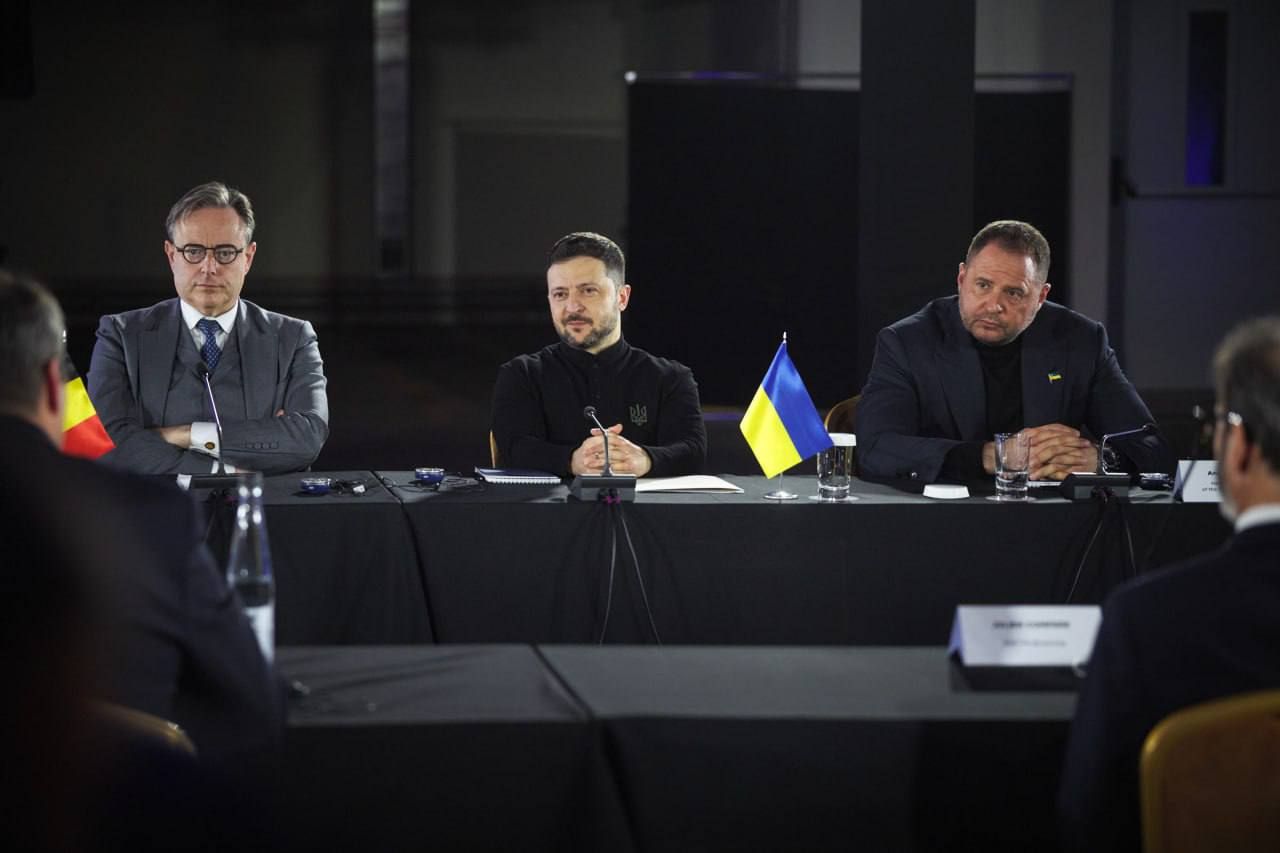 Під час зустрічі із премʼєром Бельгії 8 квітня Під час зустрічі із премʼєром Бельгії 8 квітня