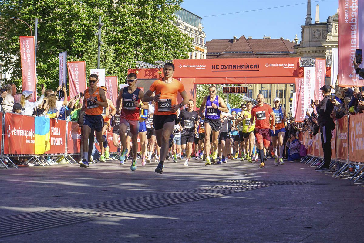 3-4 травня у Львові пройде Нова пошта Львів напівмарафон: біжимо заради Незламних 6
