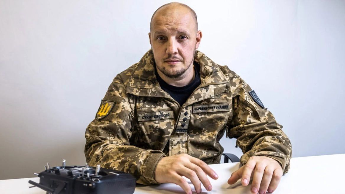 Вадим Сухаревський, командувач Сил безпілотних систем Збройних Сил України Вадим Сухаревський, командувач Сил безпілотних систем Збройних Сил України