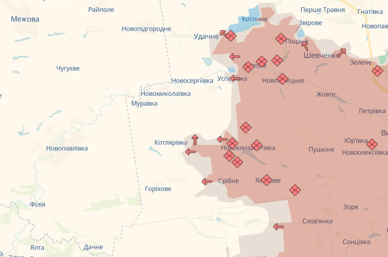 Карта DeepState Карта DeepState