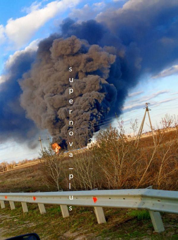 В Саратове в РФ раздался взрыв на военном аэродроме: там вспыхнул пожар 1