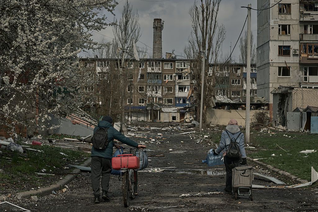 Жителі Покровська. Фото: Getty Images, автор - Костянтин Ліберов Жителі Покровська. Фото: Getty Images, автор - Костянтин Ліберов
