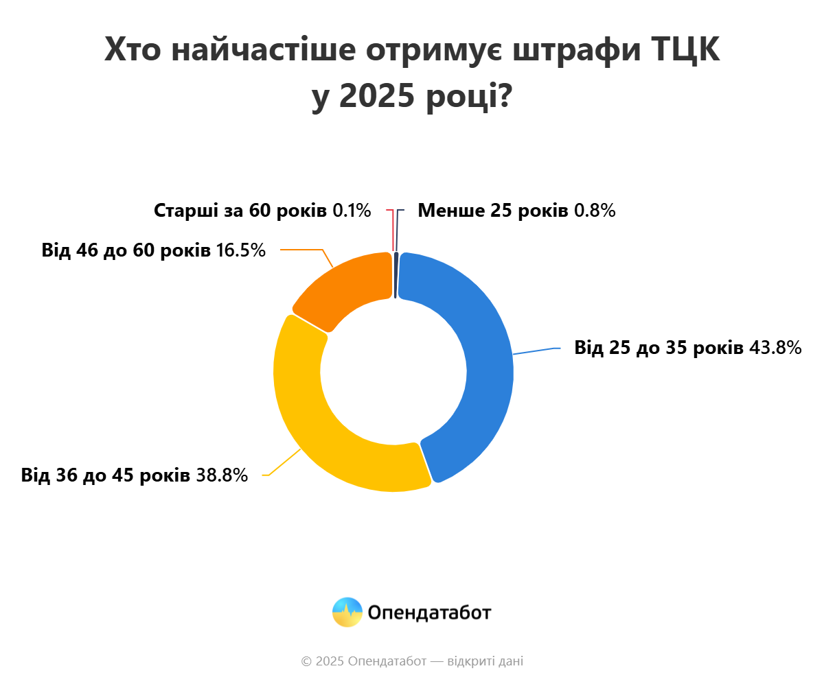 Количество штрафов от ТЦК значительно возросло: статистика впечатляет