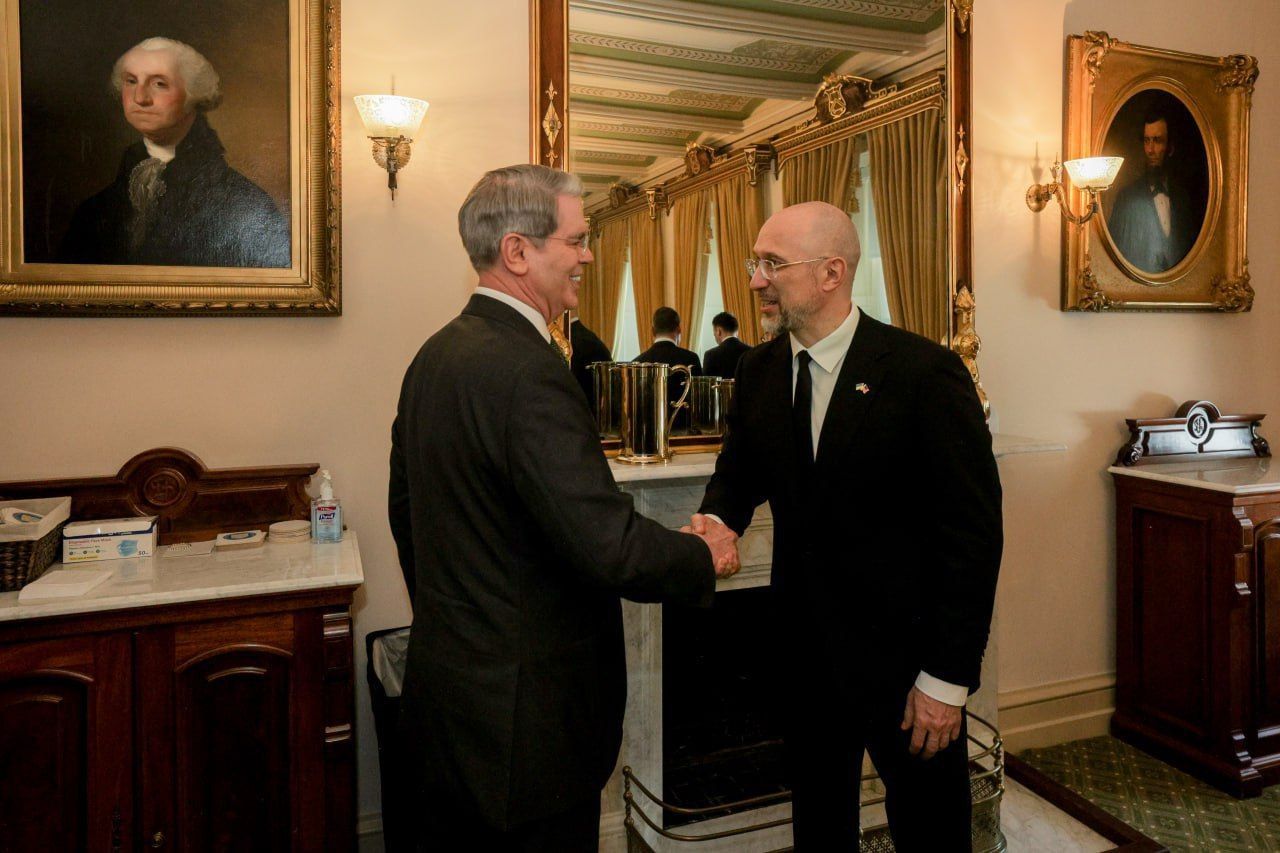 Шмигаль зустрівся з главою Мінфіну США: є допомовленості щодо угоди про копалини 1