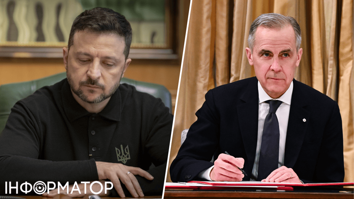Владимир Зеленский, Марк Карни