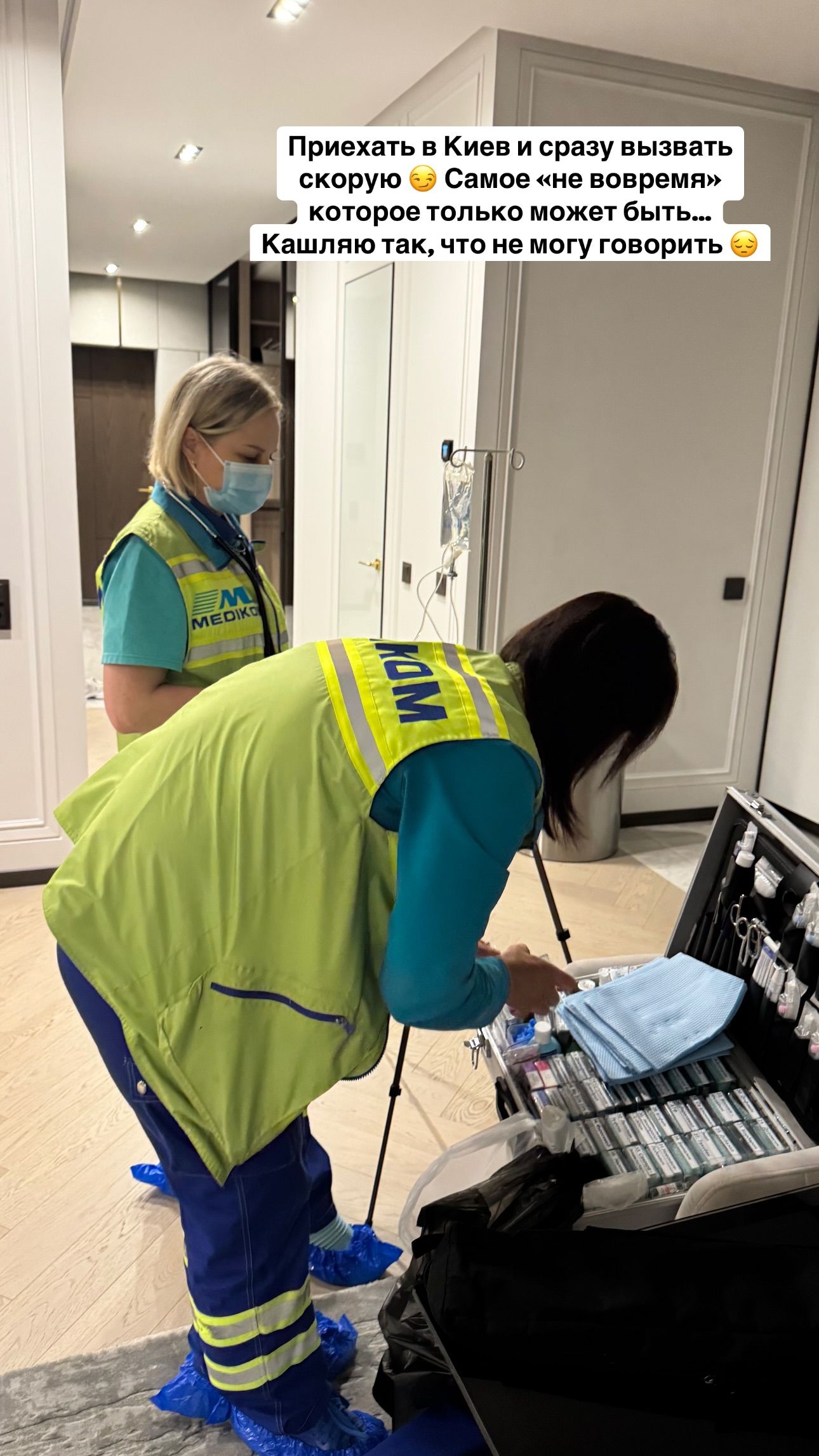 Санта Дімопулос сфотографувала медичних пацівників