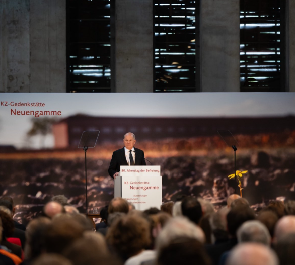 прощальна промова Олафа Шольца. Фото - Х Олафа Шольца прощальна промова Олафа Шольца. Фото - Х Олафа Шольца