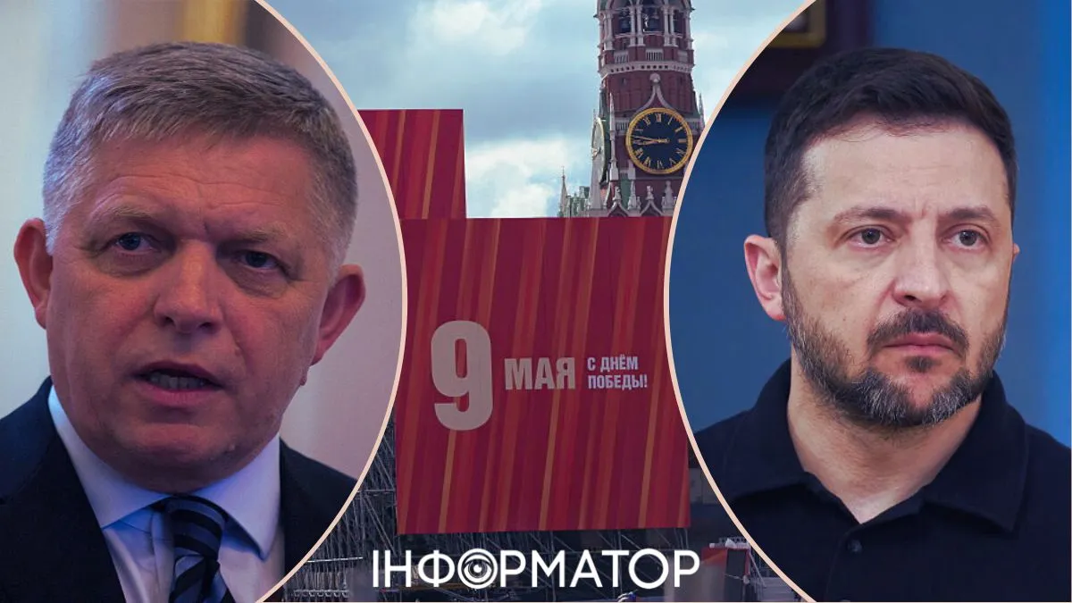Фіцо побачив загрозу у застереженні Зеленського щодо параду у Москві, але до Путіна приїде