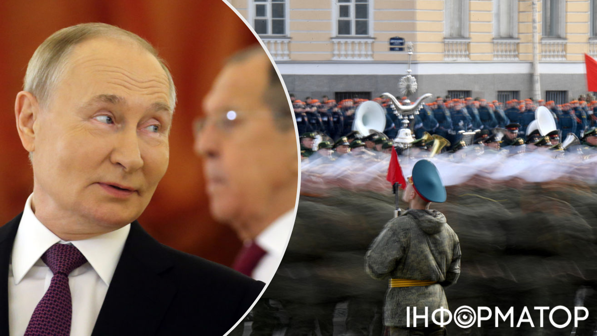 Володимир Путін, Сергій Лавров, парад 9 травня