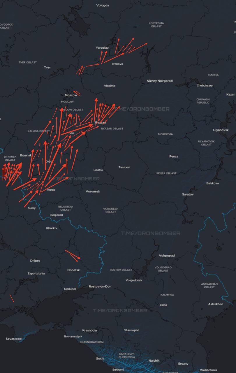 Дані моніторингових каналів