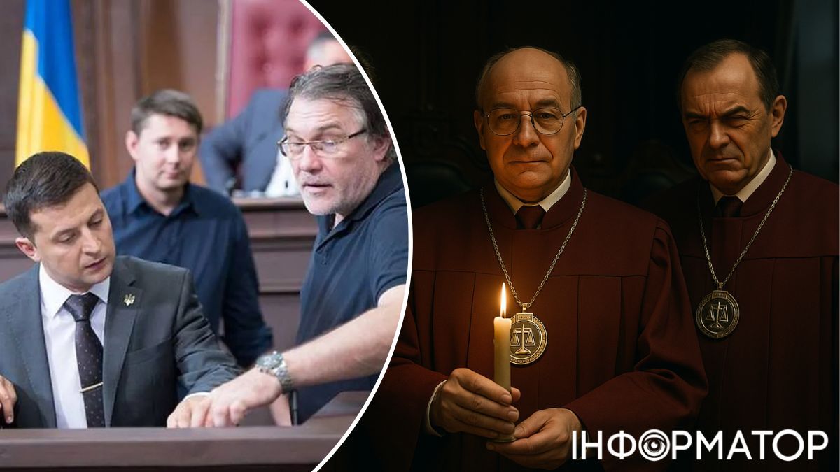 Кадр из сериала Слуга народа и судьи во тьме