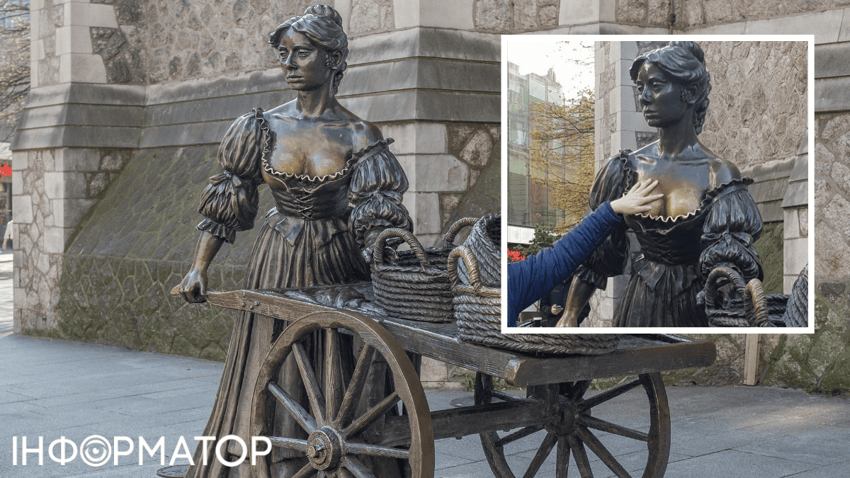 Статуя, памятник, история, Дублин, Ирландия, городская власть, горсовет, культура, турист