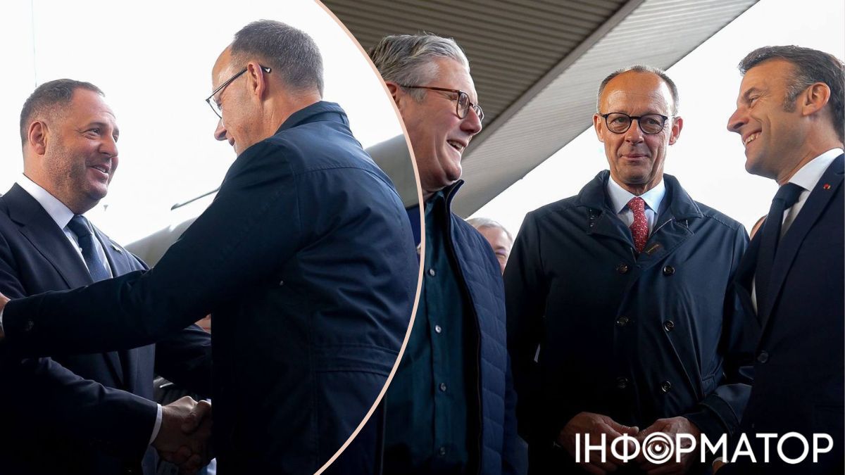 До Києва для зустрічі "коаліції рішучих" прибули Макрон, Стармер, Мерц і Туск 1
