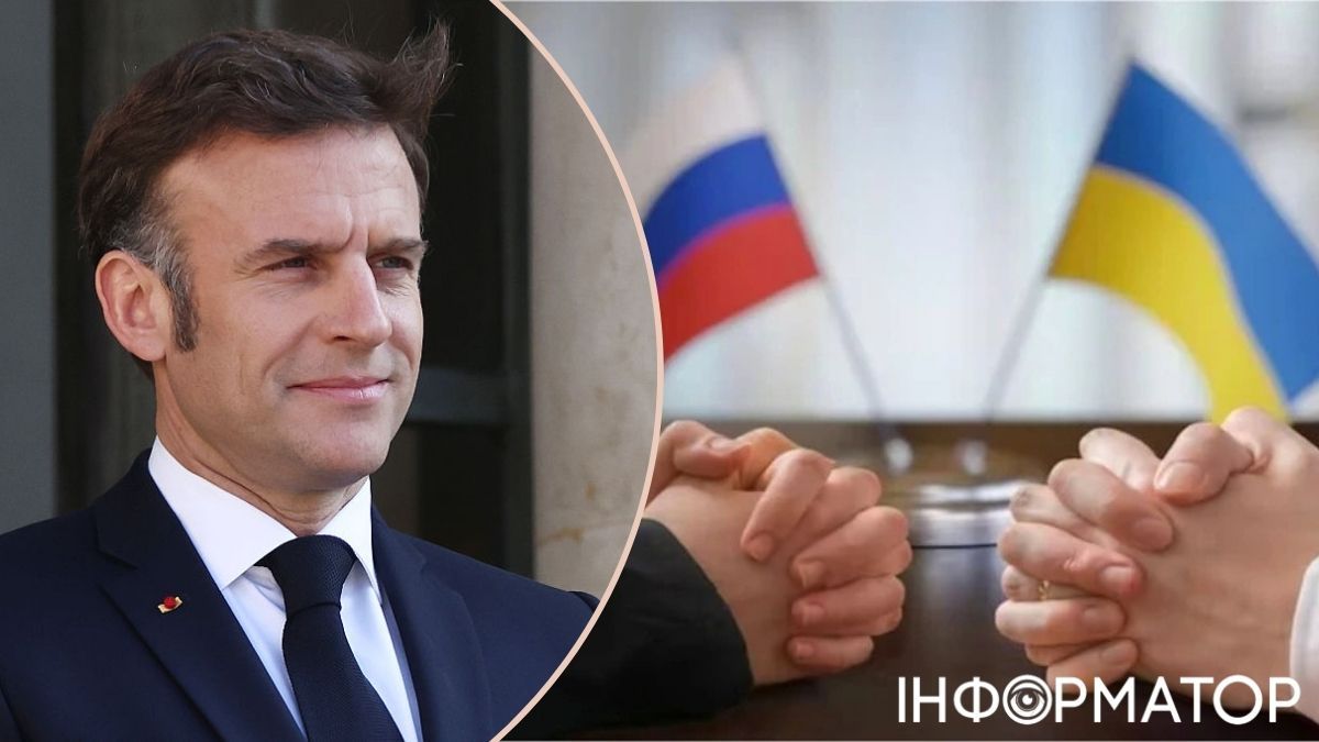 Макрон відреагував на заяву Путіна щодо прямих переговорів