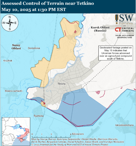 Россияне продвигаются в Донецкой области, а ВСУ имеют успехи на Курщине - ISW 1