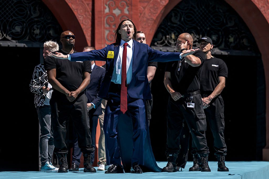 Делегація Естонії на чолі з одіозним Tommy Cash. Фото: Getty Images Делегація Естонії на чолі з одіозним Tommy Cash. Фото: Getty Images