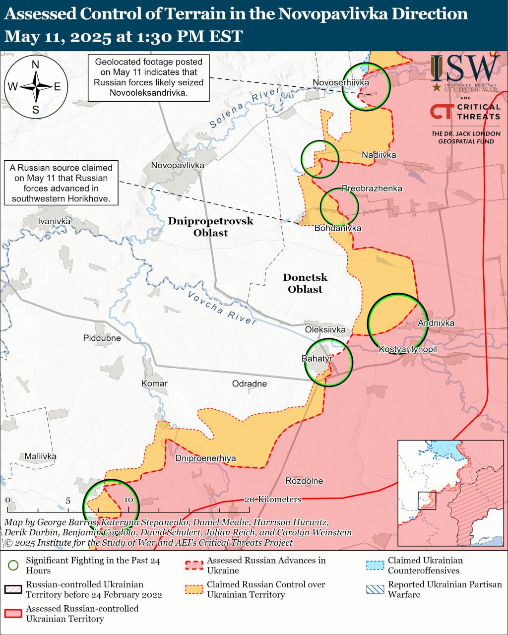 Карти боїв на Новопавлівському напрямку Карти боїв на Новопавлівському напрямку