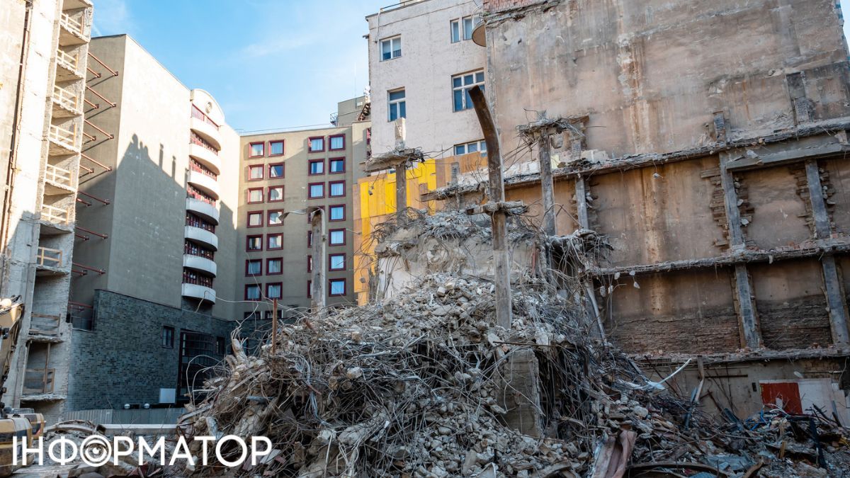 Зруйноване житло в Києві Фото: Getty Images