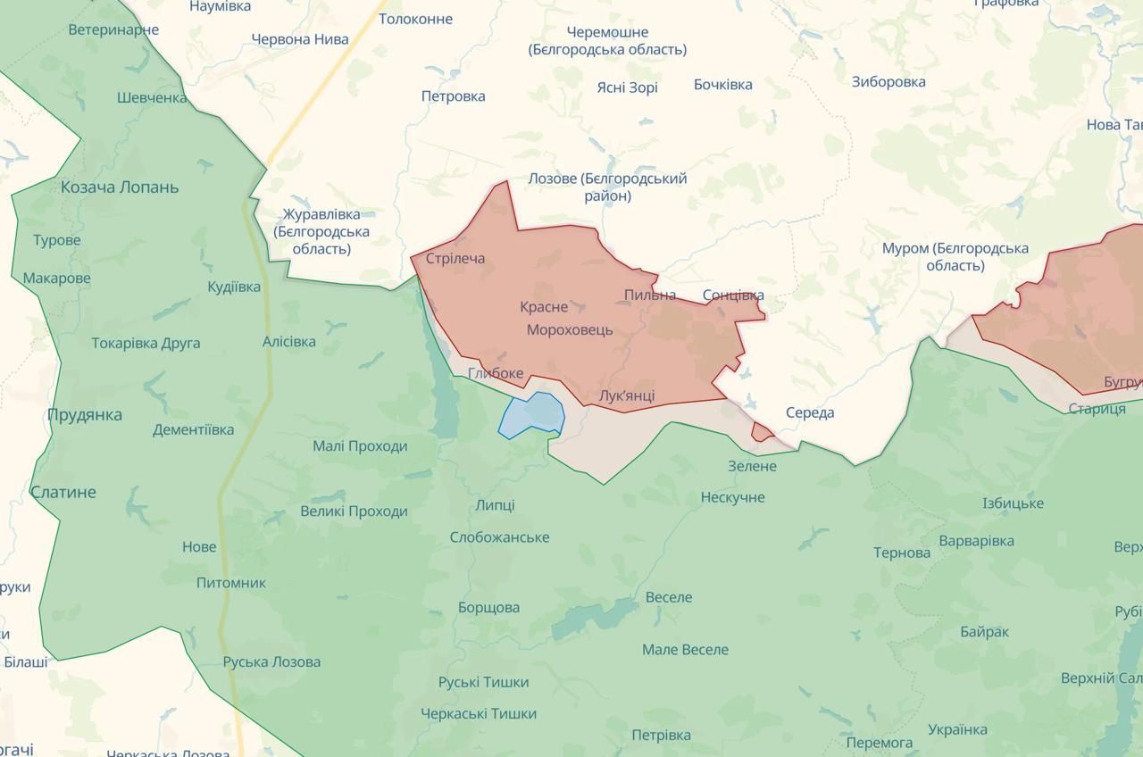 Россияне прорываются в направлении Липцев Россияне прорываются в направлении Липцев