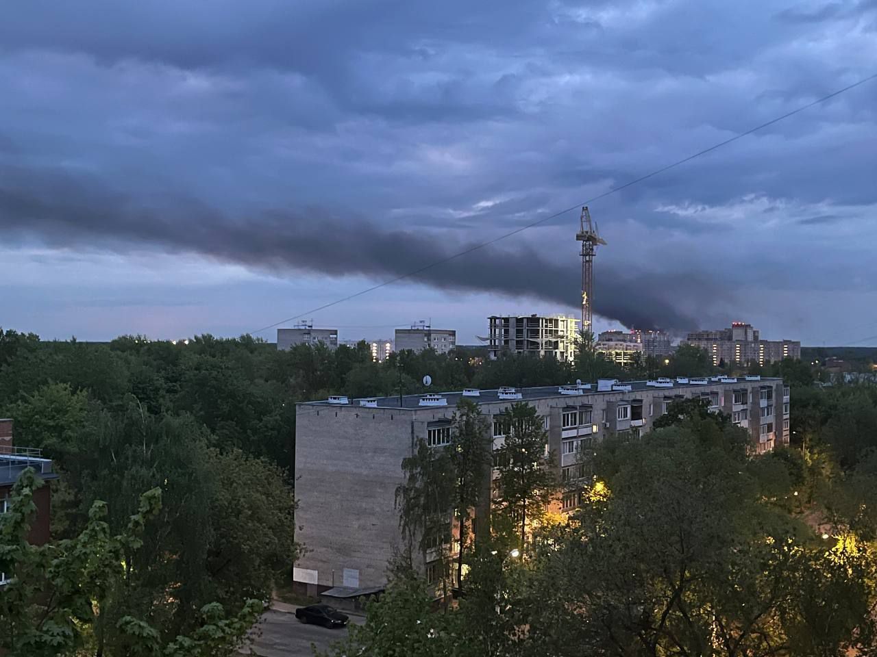 Дым над городом Дым над городом