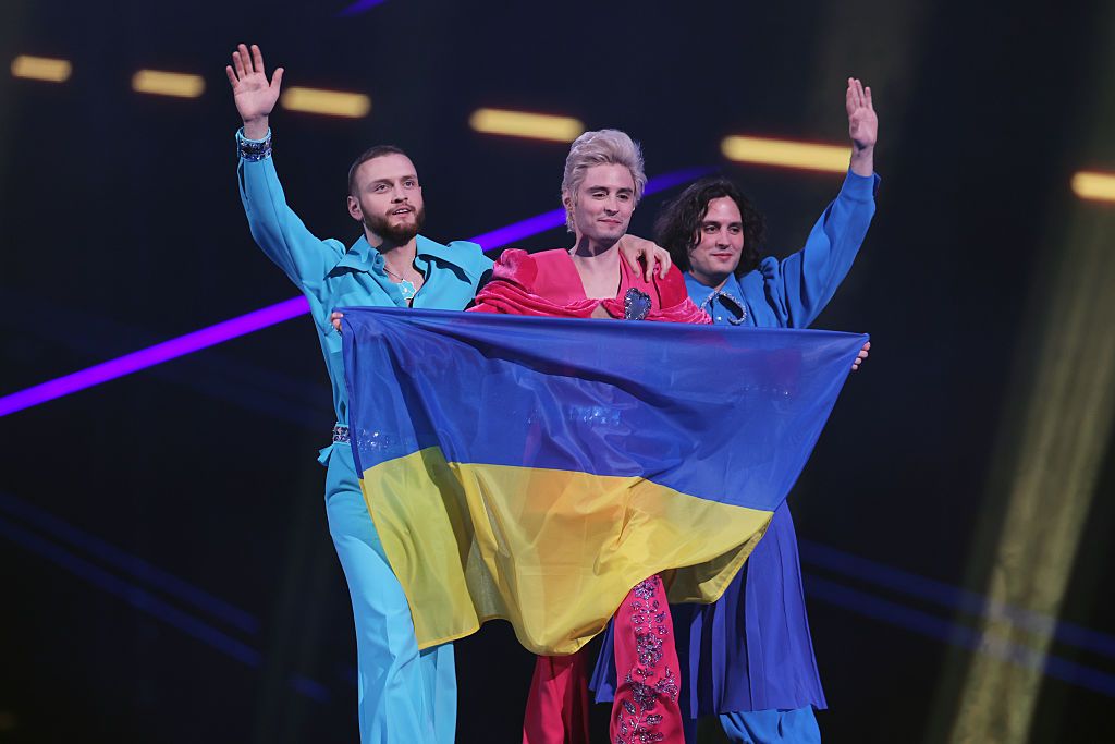 Гурт Ziferblat під час параду прапорів. Фото: Getty Images Гурт Ziferblat під час параду прапорів. Фото: Getty Images