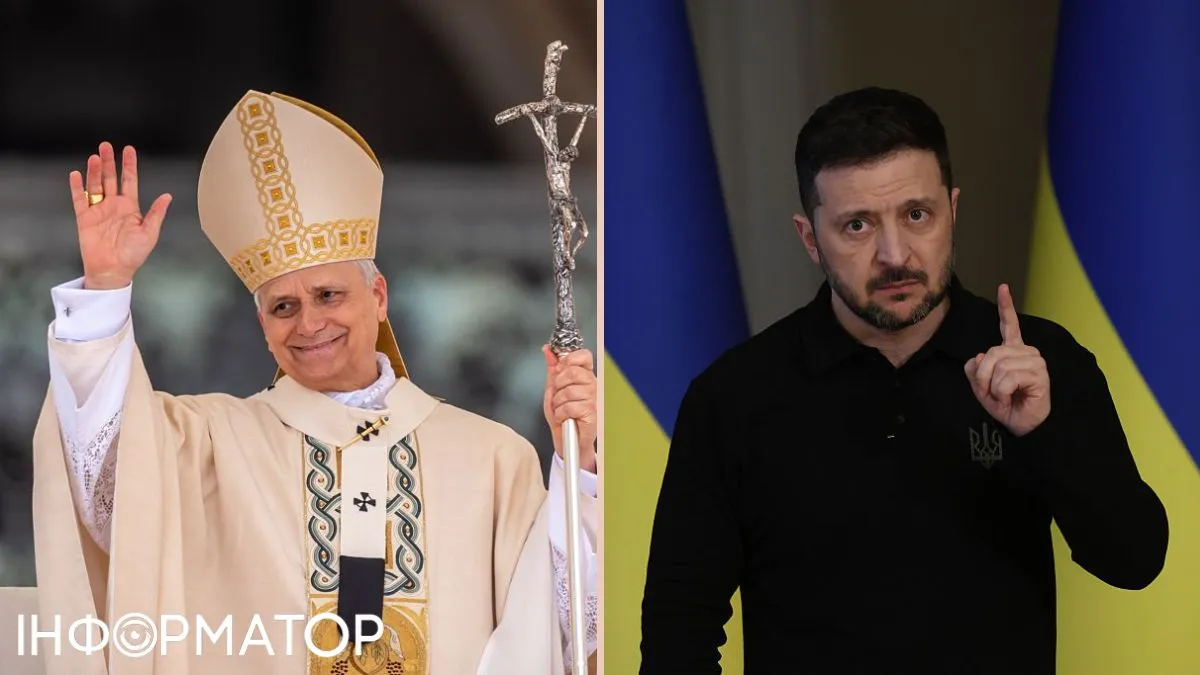 Папа Римський Лев XIV готовий зустрітися з Зеленським