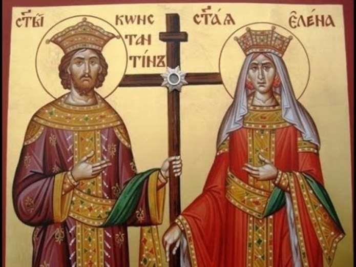 Імператор Костянтин став першим християнином на троні.