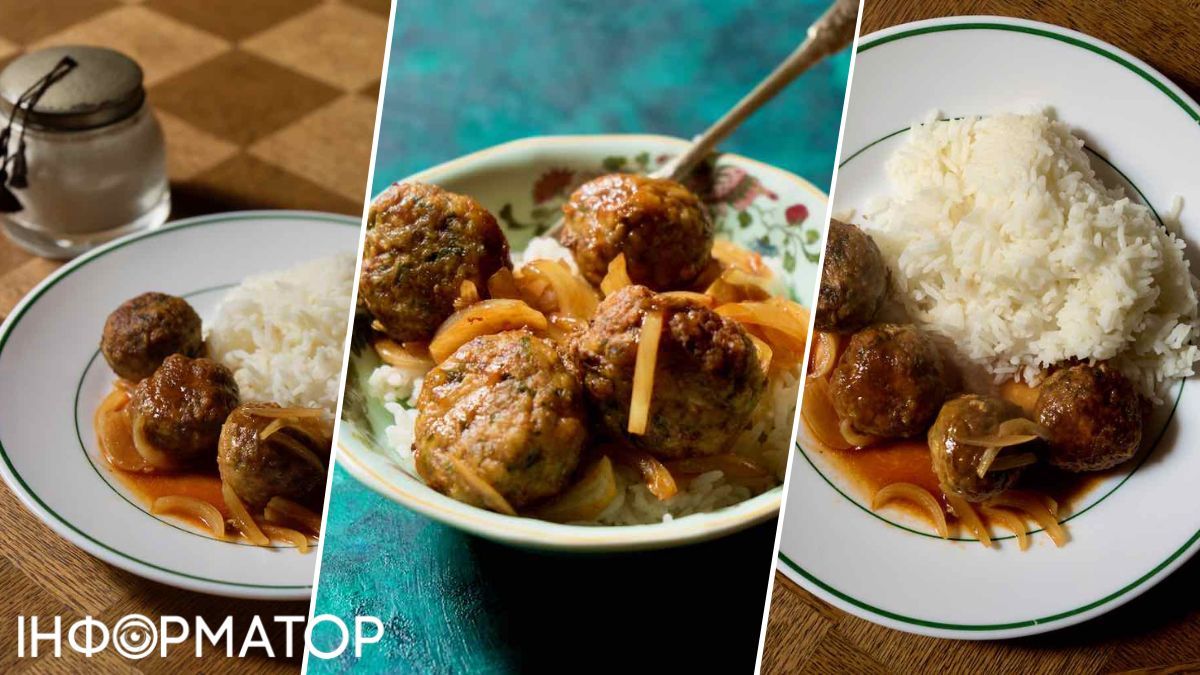 Буле - фрикадельки по-гаитянски: подавать с рисом и бобами.