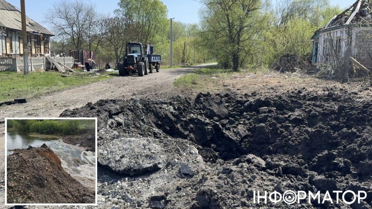 Наслідки удару росіян по Сумщині
