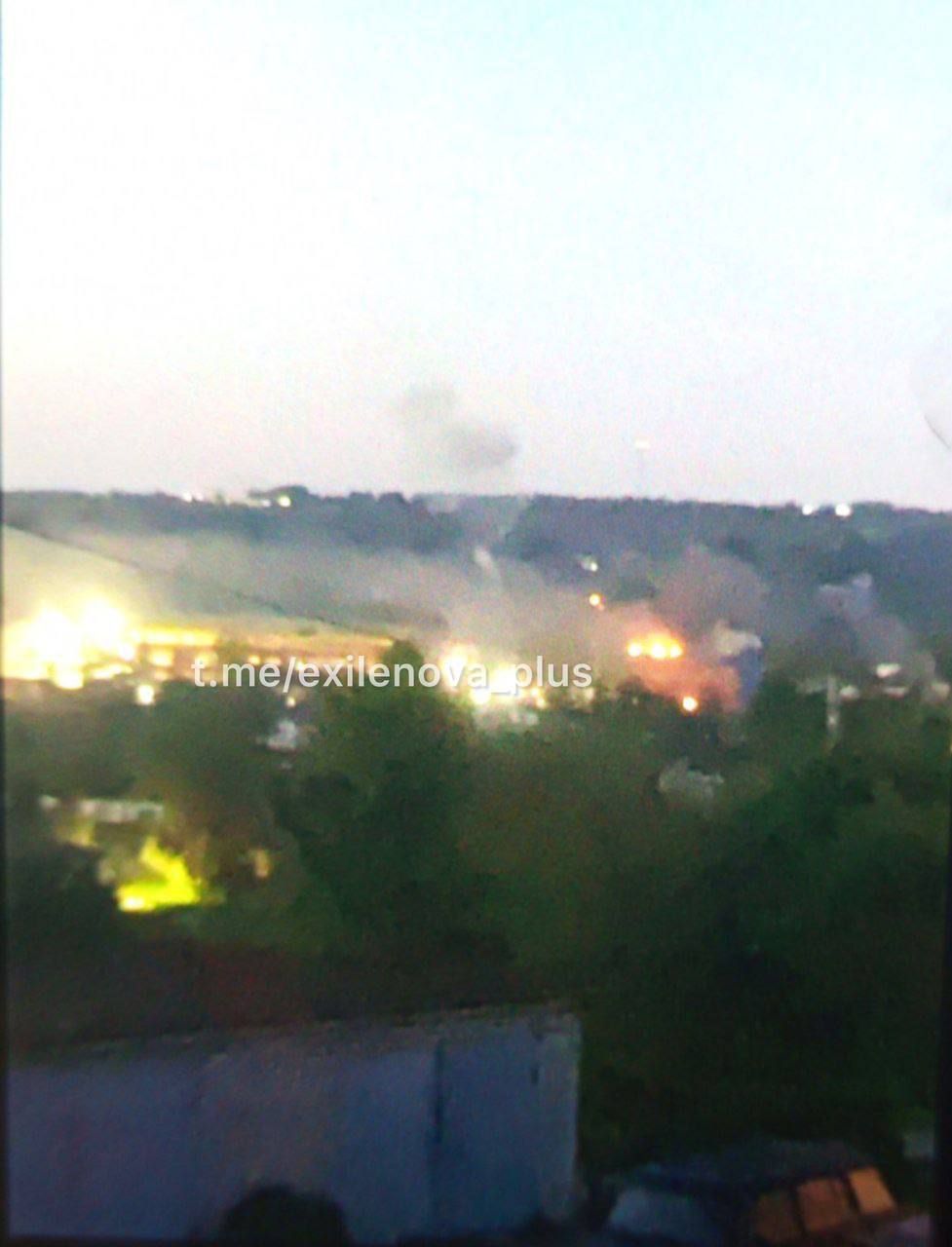 Пожежа після атаки Пожежа після атаки