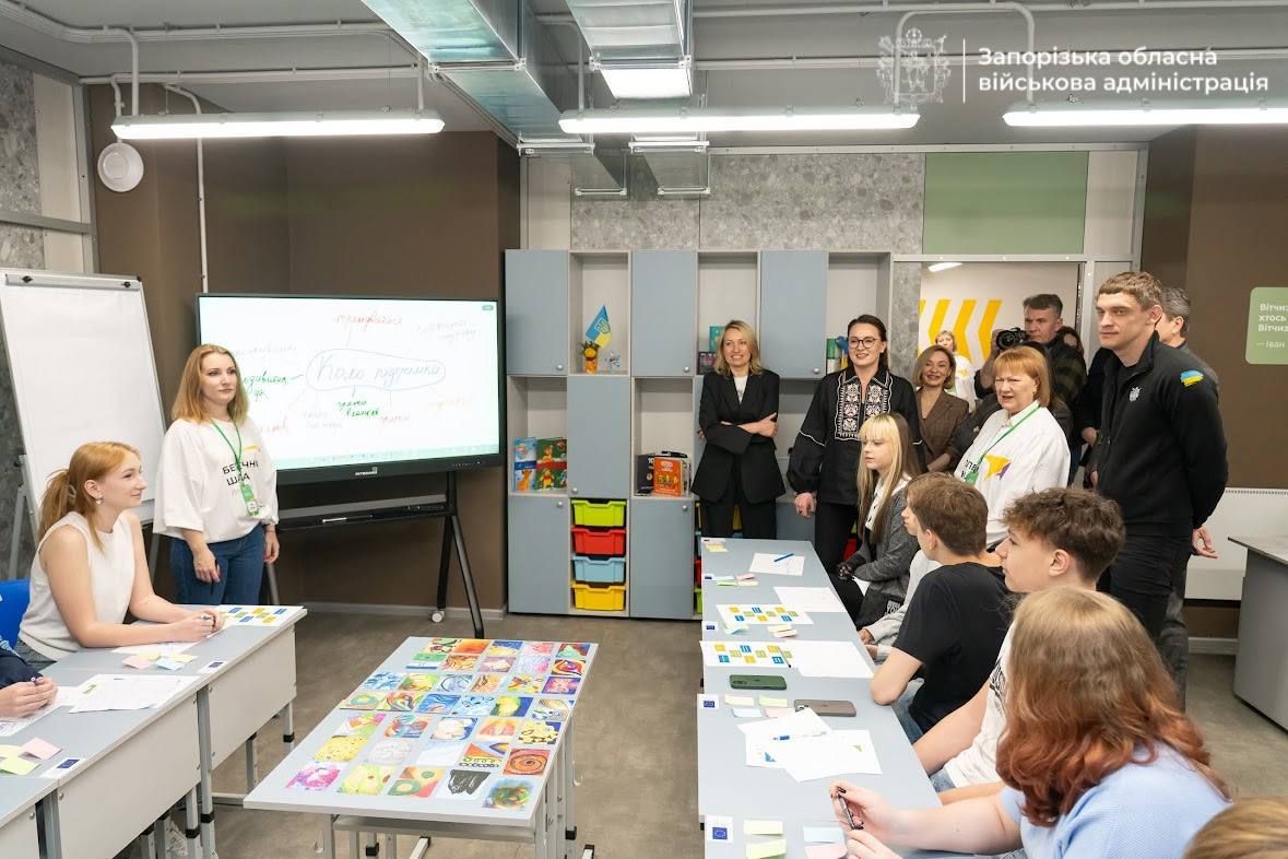 В Запоріжжі відкрилася підземна школа-рекордсмен: розрахована одразу на 1000 учнів 1