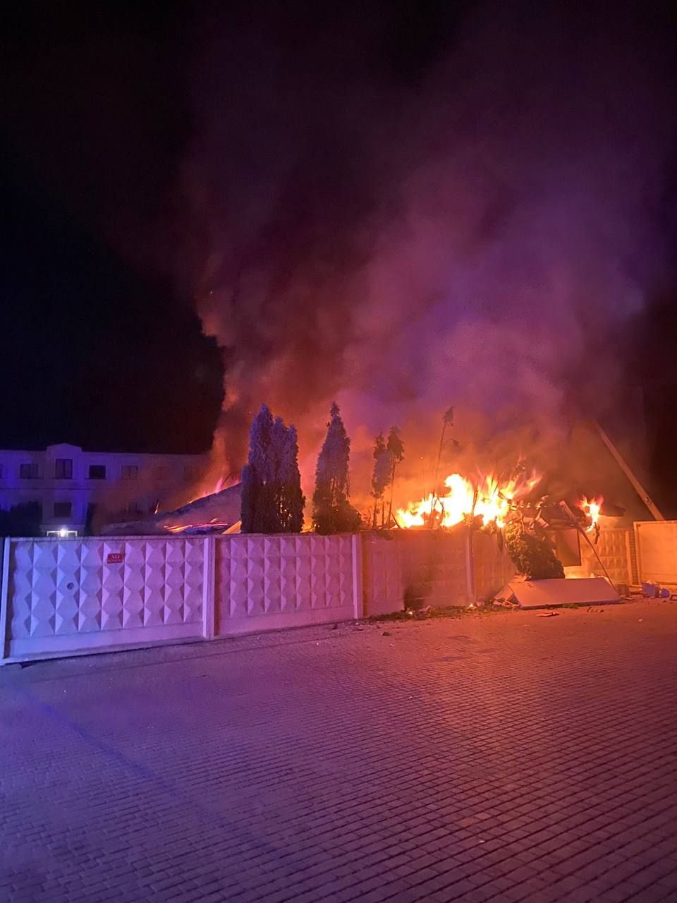 Наслідки удару по Полтавщині 23 траня