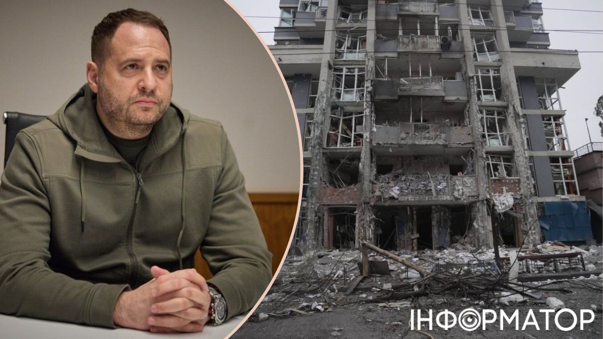 Андрій Єрмак відреагував на масований обстріл України
