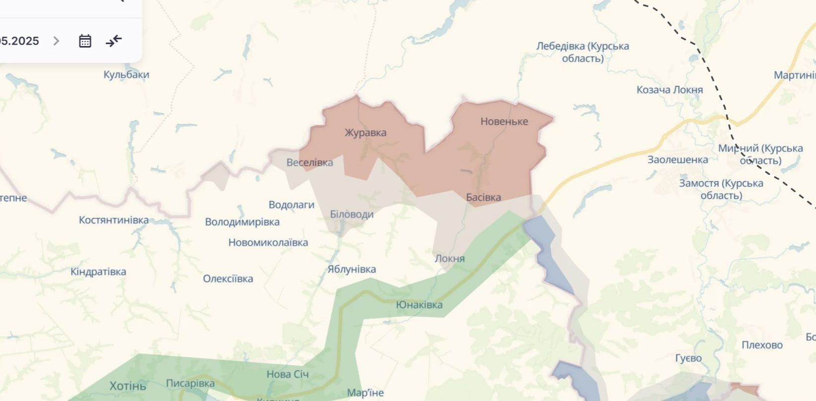 Скриншот: DeepStateMAP Скриншот: DeepStateMAP