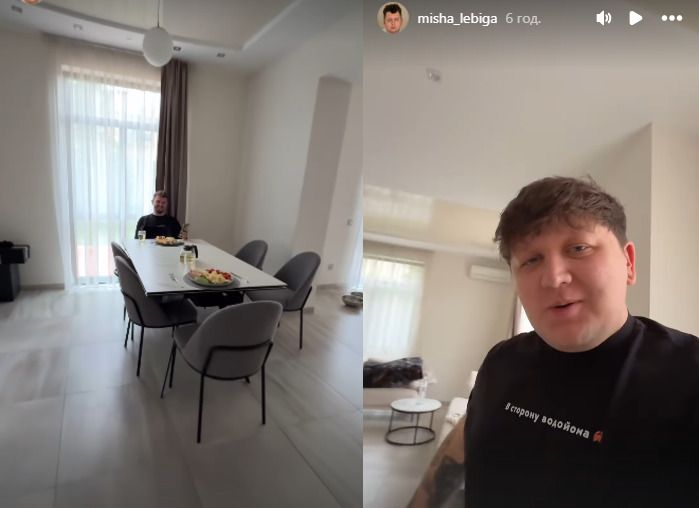 Михайло Лебіга прийняв в гостях Євгена Яновича Михайло Лебіга прийняв в гостях Євгена Яновича