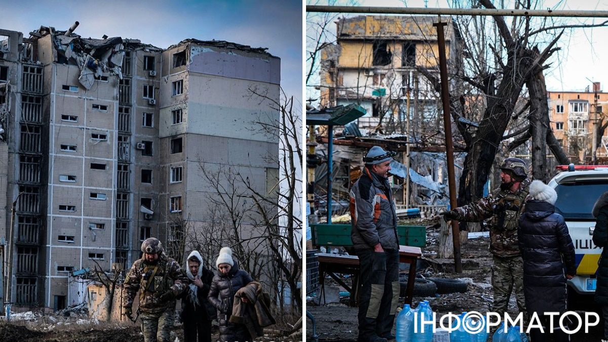 Разрушенный россиянами Угледар